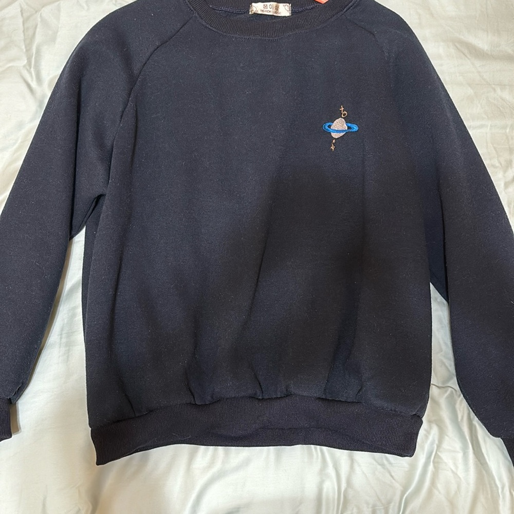 Navy blue sweatshirt